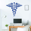 Medical Corps Decal | Vinyl Wall Decor Design for Emergency Room, Office or Window Decoration | Black, White, Red, Blue, Brown, Gray, Gold, Silver, Other Colors