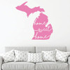 Michigan Vinyl Wall Home Decor