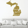 Michigan Vinyl Wall Home Decor