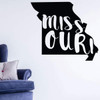 Missouri Wall Decal - State Silhouette Vinyl Art for Home Decor, Living Room or Family Room Decoration