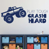 Monster Truck Room Wall Decor