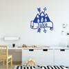 Mountain Wall Decal - Personalized Vinyl Decoration For Boy's Bedroom, Playroom Or Study Area