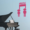 Music Wall Decal - Symbol - Musician Gifts For Bedroom, Playroom or Studio Room Decoration