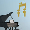 Music Wall Decal - Symbol - Musician Gifts For Bedroom, Playroom or Studio Room Decoration