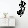 New Jersey Wall Decal - State Silhouette Vinyl Art for Home Decor, Living Room or Family Room Decoration