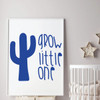 Nursery Wall Decal - Grow Little One - Vinyl Decorations for Baby's Bedroom, Playroom or Study Area