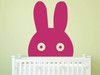 Nursery Wall Decal | Bunny Rabbit Ears | Vinyl Decorations for Baby's Bedroom or Playroom