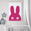 Nursery Wall Decal | Bunny Rabbit Ears | Vinyl Decorations for Baby's Bedroom or Playroom
