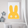 Nursery Wall Decal | Bunny Rabbit Ears | Vinyl Decorations for Baby's Bedroom or Playroom