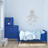Octopus Wall Decal With Name Personalization Design - Vinyl Sticker Decoration for Boys or Girl's Bedroom, Playroom, Home or Nursery Decor