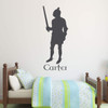 Personalized Knight Wall Decal