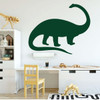 Personalized Name Brontosaurus Dinosaur Decor for Boy's or Girl's Bedroom Vinyl Wall or Window Sticker Choose from Multiple Sizes and Colors.
