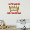 Personalized Name King of Wild Things Crown Design