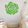 Personalized Rose Wall Decal - Vinyl Sticker Decor for Girl's Bedroom, Playroom or Nursery Decoration