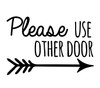 Please Use Other Door Decal with Arrow Design