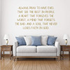 Prayer Wall Decal ' 'Always Pray' - Christian Vinyl Decoration for Home, Bedroom, Living Room