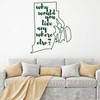 Rhode Island Wall Decal - Why Would You Live Anywhere Else - State Vinyl Art Silhouette for Home Decor, Living Room or Family Room Decoration