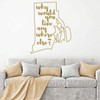 Rhode Island Wall Decal - Why Would You Live Anywhere Else - State Vinyl Art Silhouette for Home Decor, Living Room or Family Room Decoration