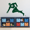 Room Wall Decor - Flash with Personalized Name Vinyl Decal Stickers for Home in Boys Game Room, Bedroom, Playroom or Nursery - Custom Sizes and Colors Match The Theme of Any Living Space