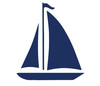 Sailboat Wall Decal Vinyl Sticker with Custom Name