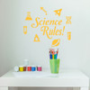 Science Classroom Wall Decals - Back to School Vinyl Decorations for Teachers and Students