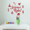 Science Classroom Wall Decals - Back to School Vinyl Decorations for Teachers and Students