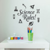Science Classroom Wall Decals - Back to School Vinyl Decorations for Teachers and Students