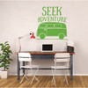 Seek Adventure Vinyl Home Wall Decor