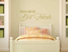 Sister Decal Vinyl Quote Home Decor: 'Sisters Make the Best Friends'
