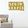 South Dokota Wall Decal - State Silhouette Vinyl Art for Home Decor, Living Room or Family Room Decoration