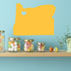 State Decals - Oregon Vinyl Wall Decor, 33rd State, Olympia Washington, Northeastern United States, The Beaver State