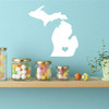 State of Michigan Vinyl Wall Home Decor