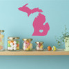 State of Michigan Vinyl Wall Home Decor