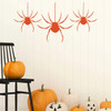 Three Spiders Halloween Decoration - Halloween Wall Decals for Home, Windows, Halloween Party Decorations ' A Variety of Sizes and Colors Available