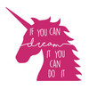 Unicorn Silhouette Wall Decal