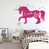 Unicorn Wall Decal - Dream Big - Vinyl Decor For Girl's Bedroom, Playroom or Bathroom - Kids Home Decorations