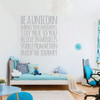 Unicorn Wall Decal - Stay True - Vinyl Decor For Girl's Bedroom, Playroom or Bathroom - Kids Home Decorations