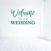 Unique Wedding Welcome Decor