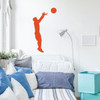 Volleyball Wall Decal - Setter - Personalized Vinyl Decor For Bedroom or Playroom - Sports Decorations