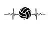 Volleyball Wall Decal