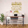 Work Hard Wall Decal Lettering