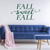 'Fall Sweet Fall' - Autumn Wall Decal - Vinyl Decor for Living Room, Entryway, Family Room or Home Decoration