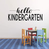 'Hello' Teacher Decoration - Classroom Vinyl Wall Decal with Personalized Grade - Back to School Gift