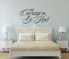 "Have Courage and Be Kind" Quote Vinyl Wall Decals - Family or Living Room Decor Piece - Women or Girls Bedroom Decoration