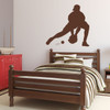 Baseball Player Wall Decal Catching Boys' Room Vinyl Wall Decor