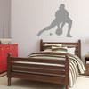 Baseball Player Wall Decal Catching Boys' Room Vinyl Wall Decor