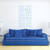 Beach House Decor - You Can Shake The Sand From Your Shoes - Wall Decals for Home Decor, Bedroom Or Playroom - Surfer Gift