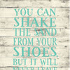 Beach House Decor - You Can Shake The Sand From Your Shoes - Wall Decals for Home Decor, Bedroom Or Playroom - Surfer Gift