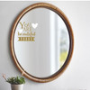 Beautiful Wall Decor - You Are Beautiful Today - Motivational Vinyl Decal for Bedroom, Living Room or Home Decoration
