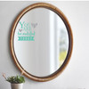 Beautiful Wall Decor - You Are Beautiful Today - Motivational Vinyl Decal for Bedroom, Living Room or Home Decoration